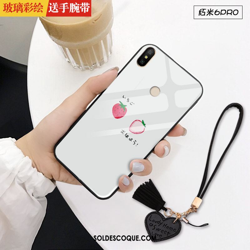 Coque Redmi Note 6 Pro Tout Compris Rouge Haute Étui Incassable En Vente