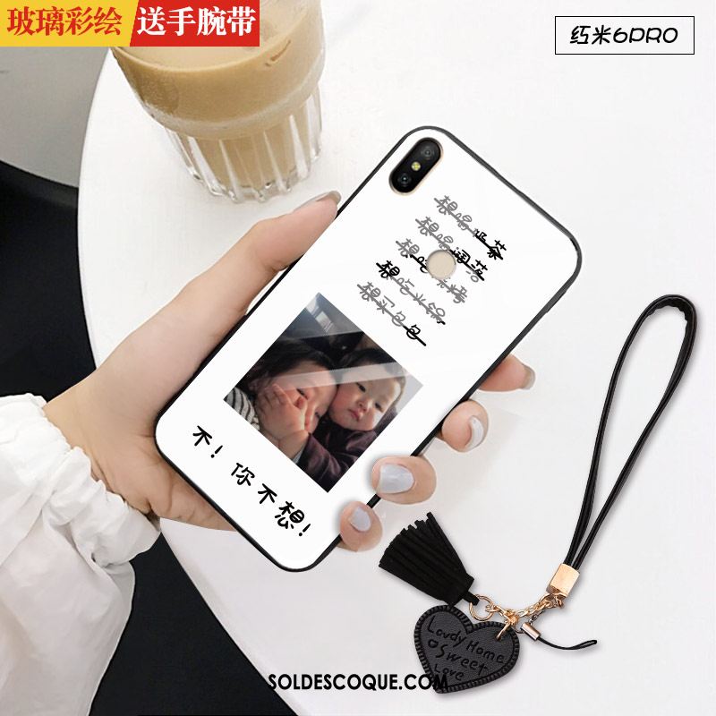 Coque Redmi Note 6 Pro Tout Compris Rouge Haute Étui Incassable En Vente