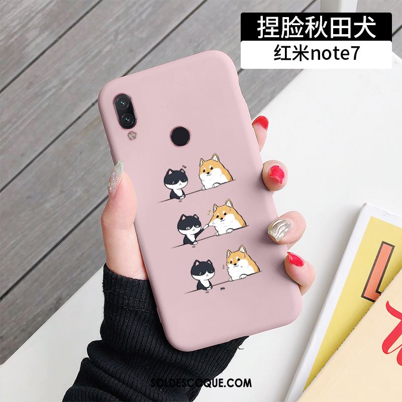 Coque Redmi Note 7 Amoureux Personnalité Incassable Petit Étui Pas Cher