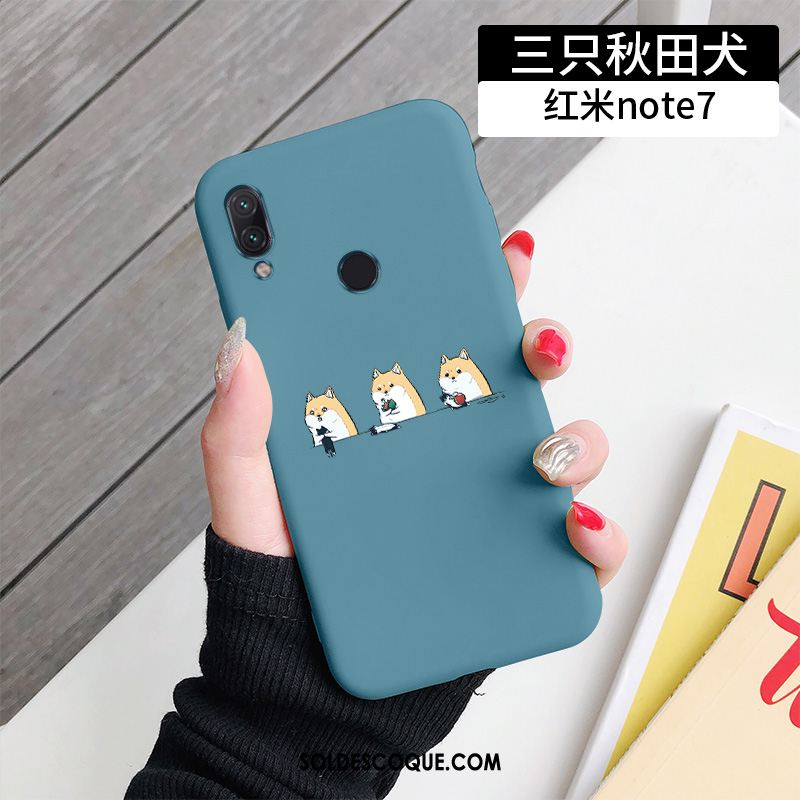 Coque Redmi Note 7 Amoureux Personnalité Incassable Petit Étui Pas Cher