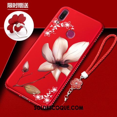 Coque Redmi Note 7 Incassable Rouge Tendance Personnalité Petit Pas Cher