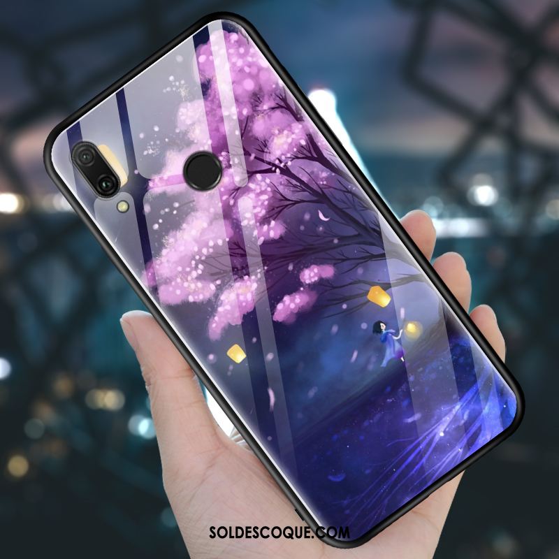 Coque Redmi Note 7 Incassable Verre Miroir Personnalité Rouge Soldes