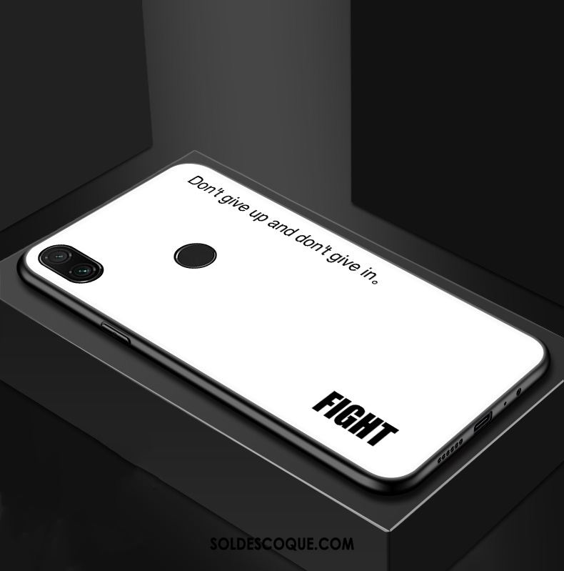 Coque Redmi Note 7 Nouveau Téléphone Portable Marque De Tendance Étui Verre Pas Cher