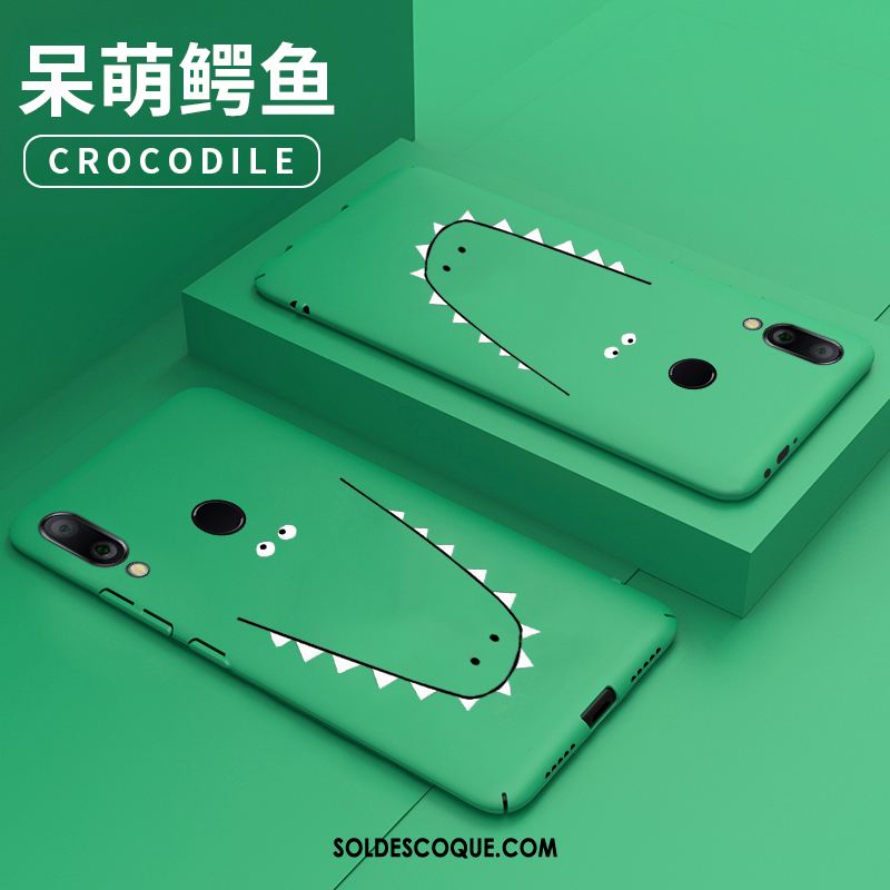 Coque Redmi Note 7 Or Net Rouge Dessin Animé Incassable Personnalité En Vente