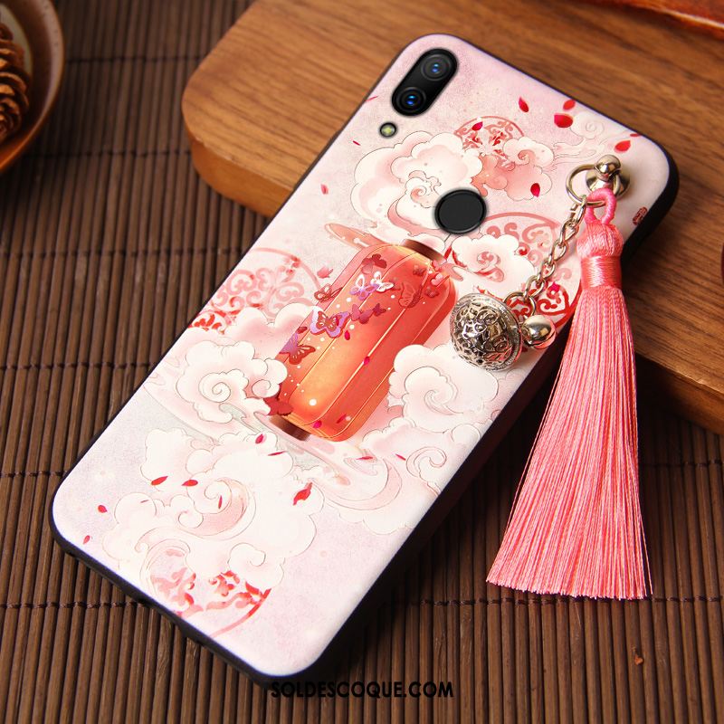 Coque Redmi Note 7 Personnalité Fluide Doux Tout Compris Rouge Marque De Tendance Soldes