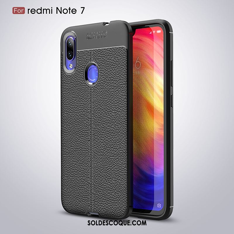 Coque Redmi Note 7 Tendance Petit Silicone Tout Compris Téléphone Portable Pas Cher