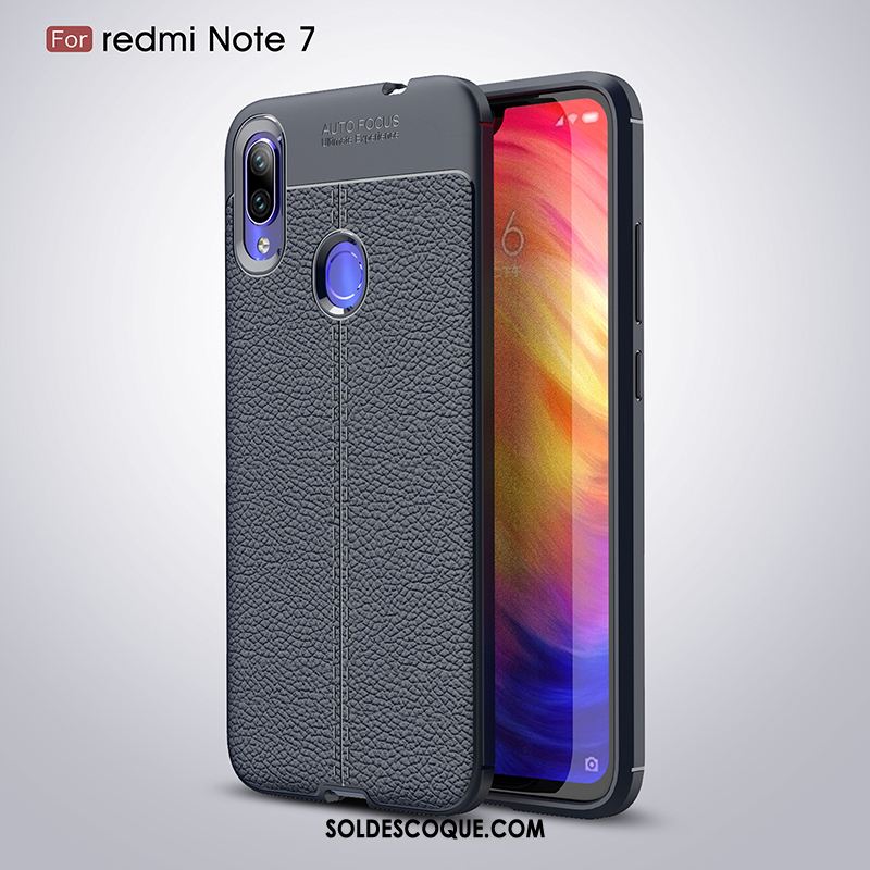 Coque Redmi Note 7 Tendance Petit Silicone Tout Compris Téléphone Portable Pas Cher