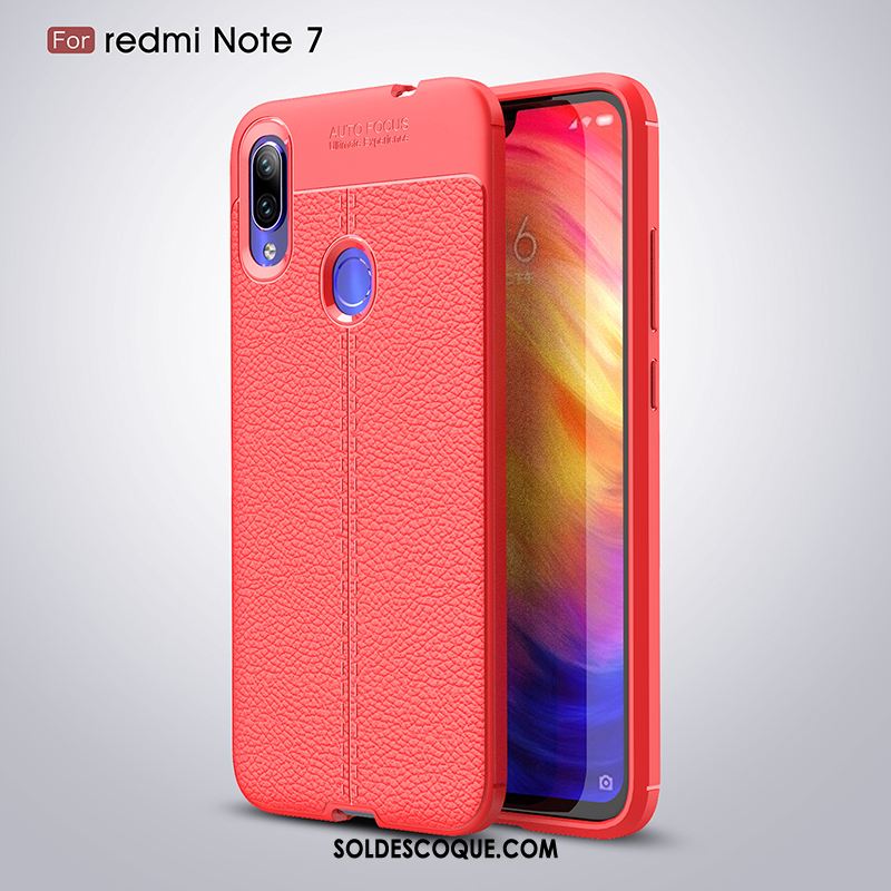 Coque Redmi Note 7 Tendance Petit Silicone Tout Compris Téléphone Portable Pas Cher