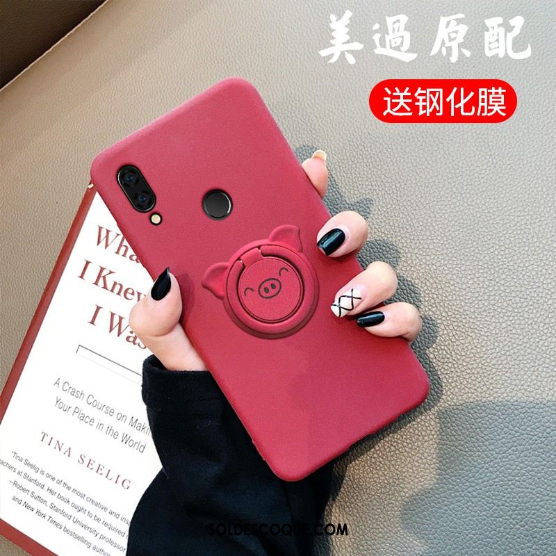 Coque Redmi Note 7 Téléphone Portable Support Protection Silicone Étui En Ligne