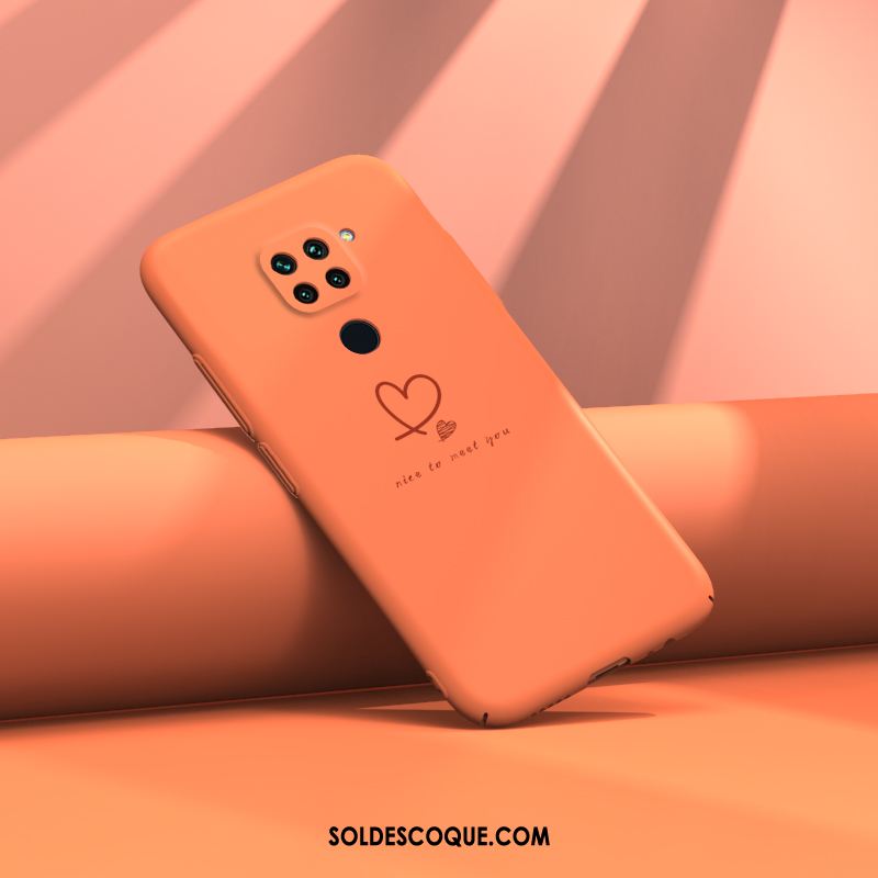 Coque Redmi Note 9 Frais Délavé En Daim Petit Téléphone Portable Tendance Housse En Ligne