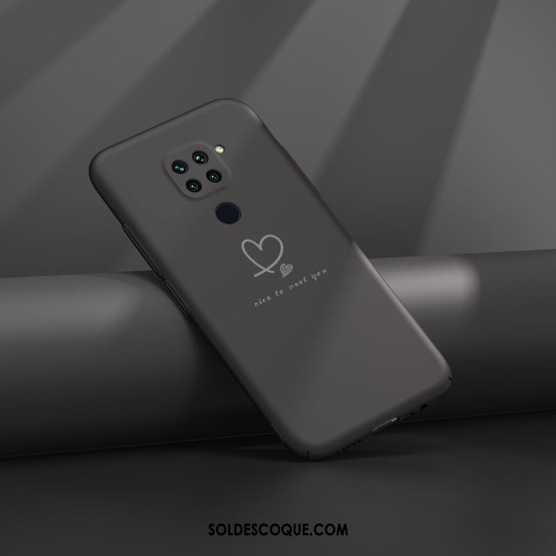 Coque Redmi Note 9 Frais Délavé En Daim Petit Téléphone Portable Tendance Housse En Ligne