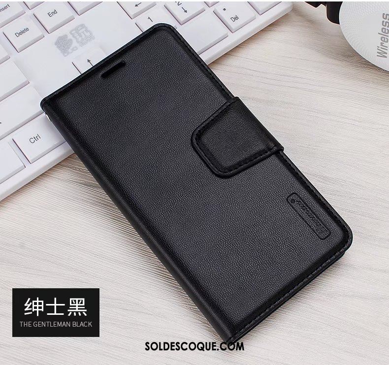 Coque Redmi Note 9 Incassable Étui En Cuir Téléphone Portable Rouge Clamshell En Ligne