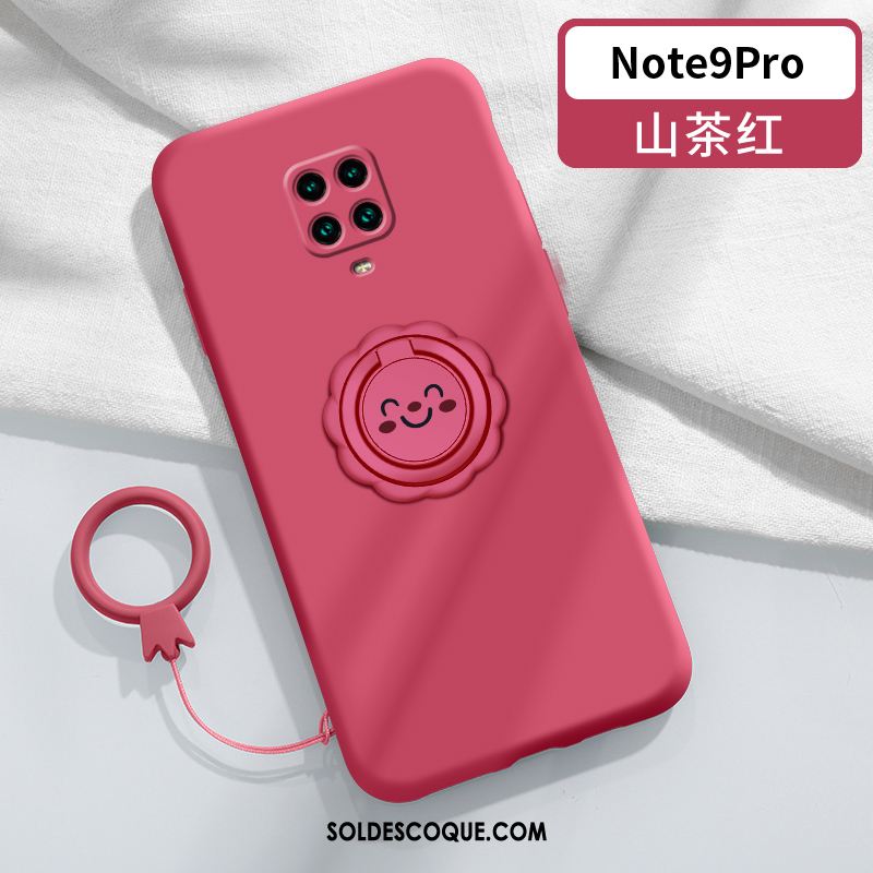 Coque Redmi Note 9 Pro Coque En Silicone Tout Compris Personnalité Anneau Fluide Doux Pas Cher