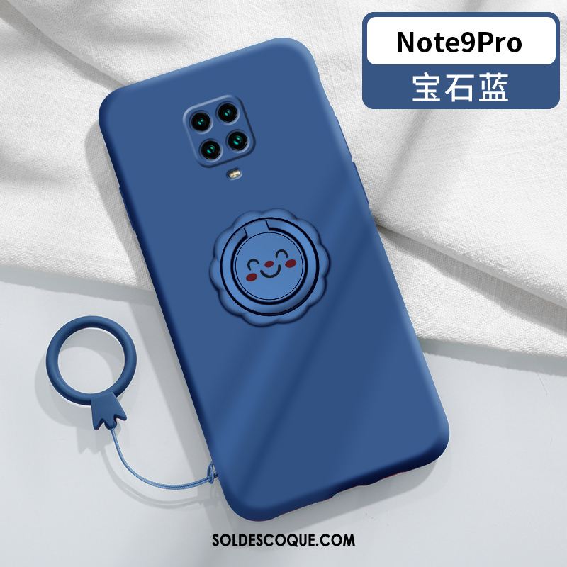 Coque Redmi Note 9 Pro Coque En Silicone Tout Compris Personnalité Anneau Fluide Doux Pas Cher