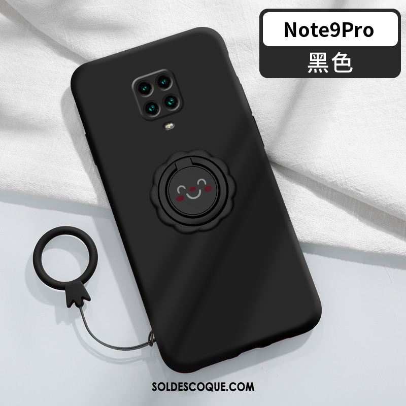 Coque Redmi Note 9 Pro Coque En Silicone Tout Compris Personnalité Anneau Fluide Doux Pas Cher