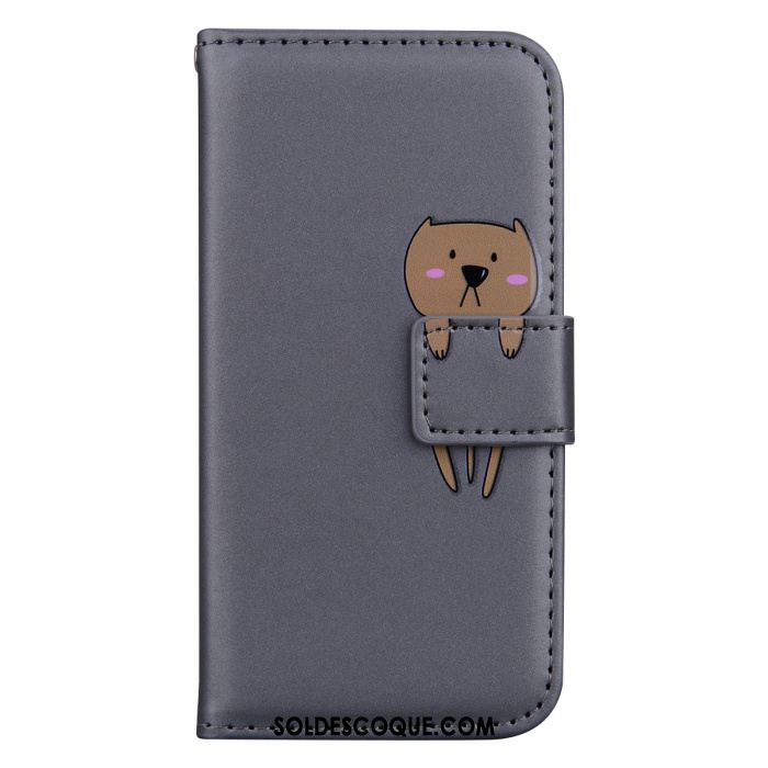 Coque Redmi Note 9 Pro Téléphone Portable Dessin Animé Carte Gris Étui En Cuir Housse En Ligne