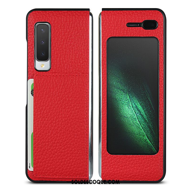 Coque Samsung Fold Business Tout Compris Très Mince Personnalité Modèle Fleurie Pas Cher