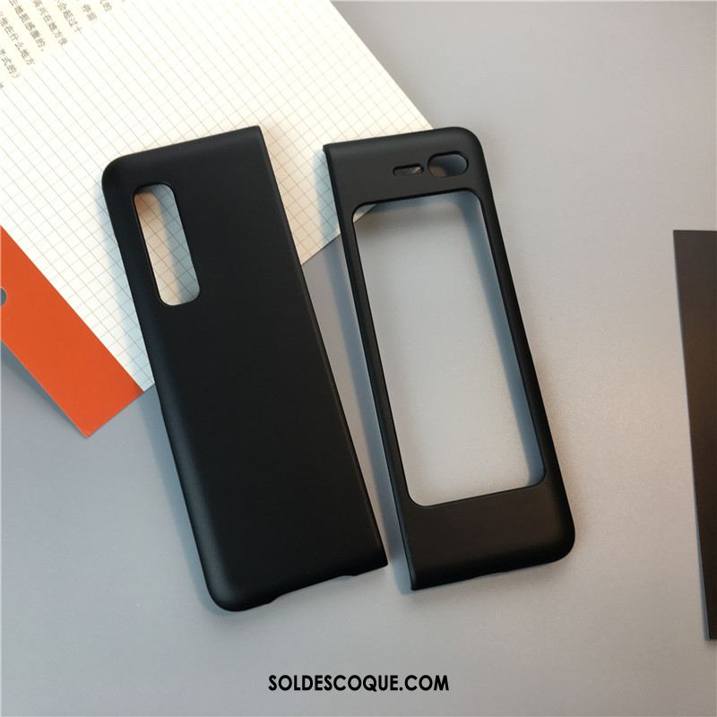 Coque Samsung Fold Protection Noir Téléphone Portable Dessin Animé Plier France