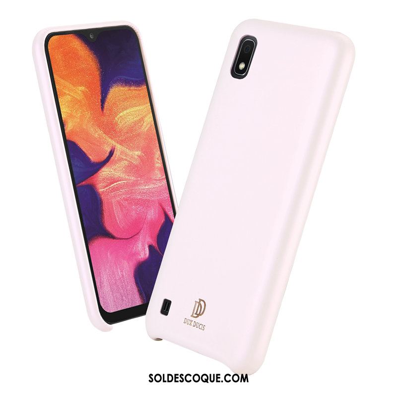 Coque Samsung Galaxy A10 Business Téléphone Portable Modèle Fleurie Silicone Cuir Pas Cher