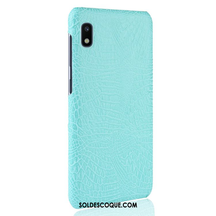 Coque Samsung Galaxy A10 Cuir Téléphone Portable Étoile Étui Blanc En Vente