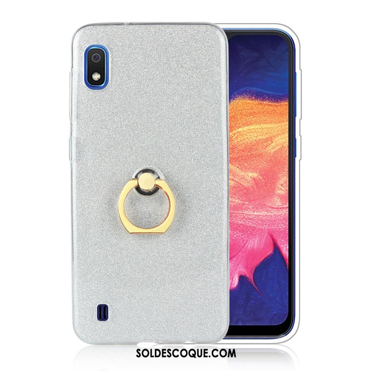 Coque Samsung Galaxy A10 Incassable Fluide Doux Étoile Rose Créatif En Ligne