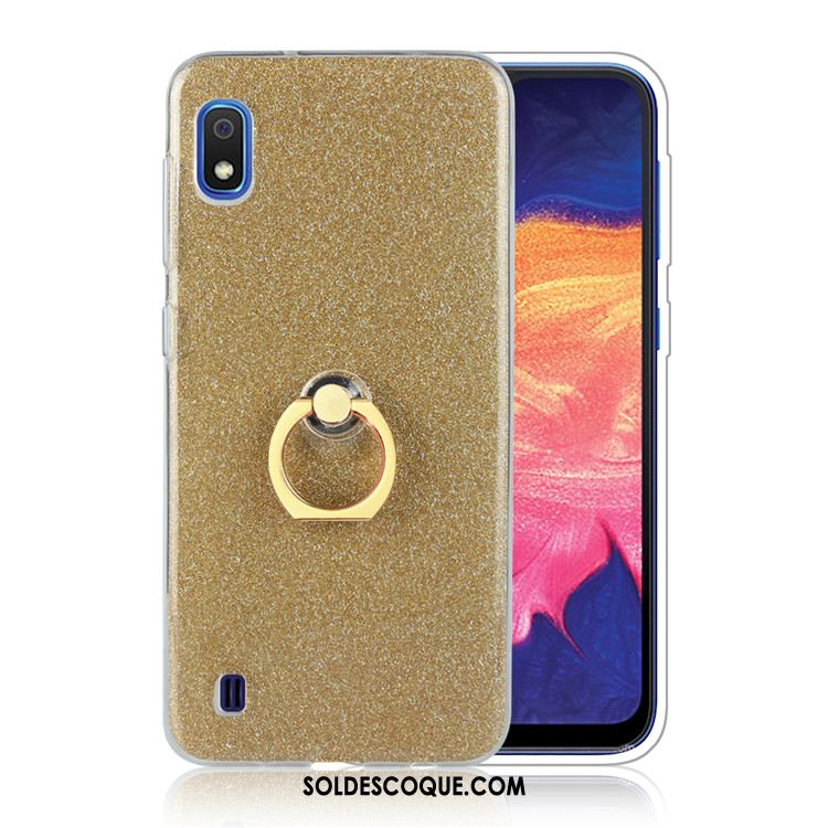 Coque Samsung Galaxy A10 Incassable Fluide Doux Étoile Rose Créatif En Ligne