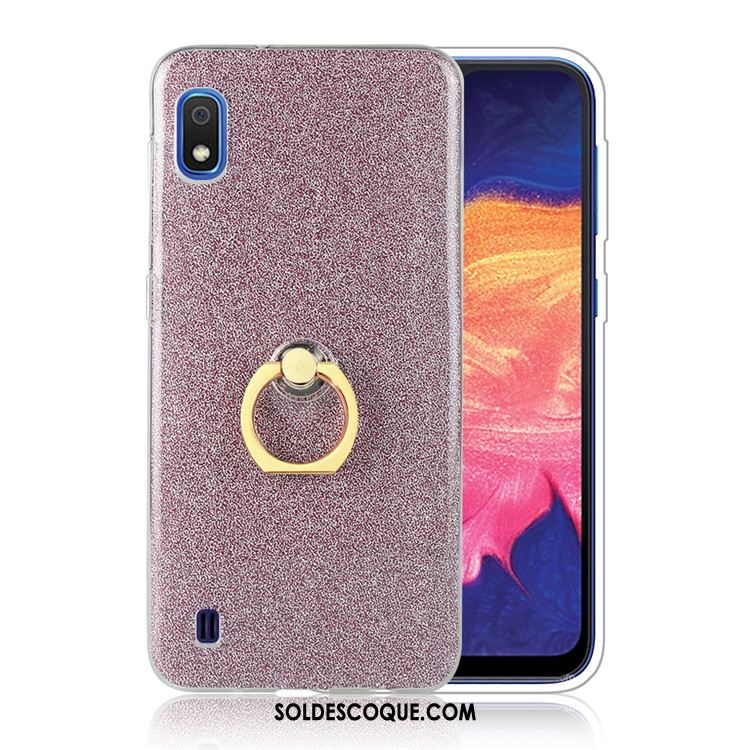 Coque Samsung Galaxy A10 Incassable Fluide Doux Étoile Rose Créatif En Ligne