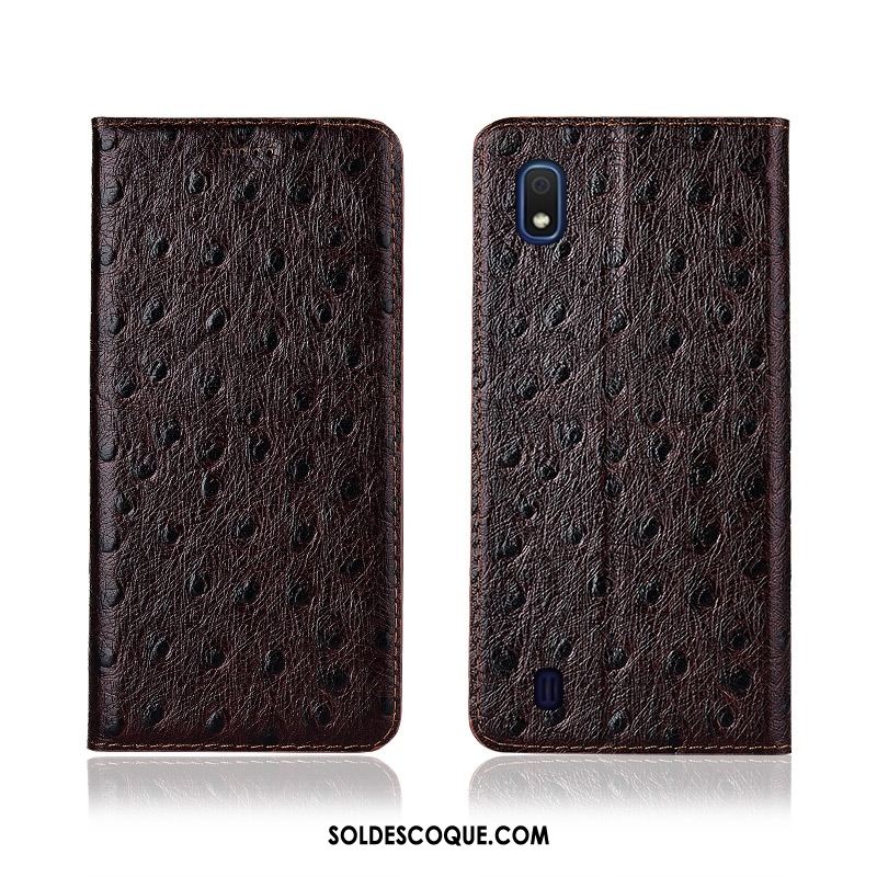 Coque Samsung Galaxy A10 Téléphone Portable Étoile Fluide Doux Étui En Cuir Clamshell En Vente