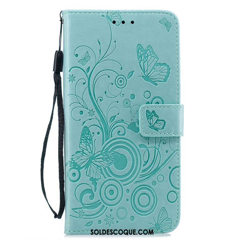 Coque Samsung Galaxy A10 Téléphone Portable Étui En Cuir Papillon Incassable Silicone Soldes