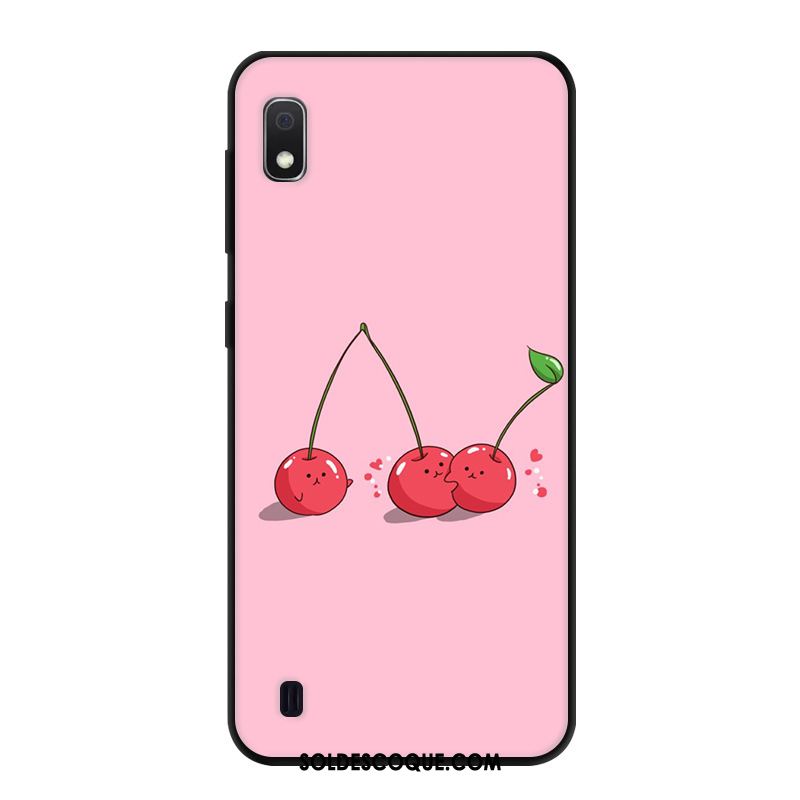 Coque Samsung Galaxy A10 Étoile Petit Bleu Marque De Tendance Simple Pas Cher