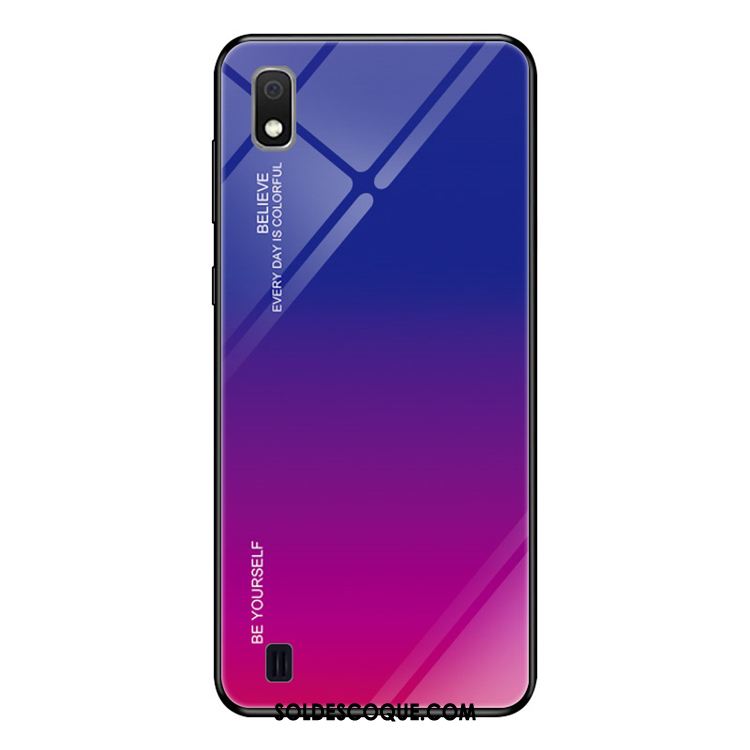 Coque Samsung Galaxy A10 Étoile Étui Vert Dégradé Téléphone Portable Pas Cher