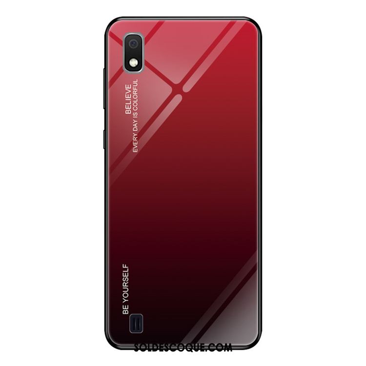 Coque Samsung Galaxy A10 Étoile Étui Vert Dégradé Téléphone Portable Pas Cher