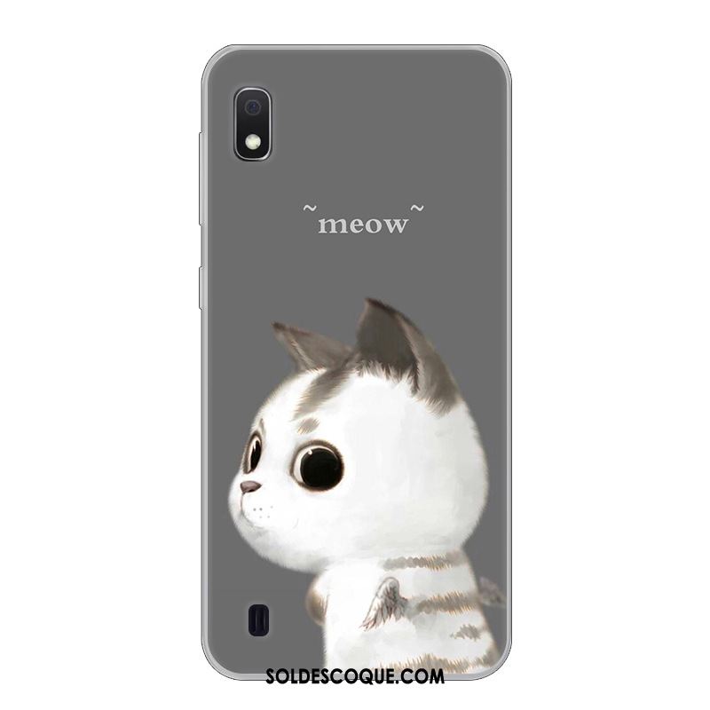 Coque Samsung Galaxy A10 Étui Protection Blanc Étoile Téléphone Portable En Vente