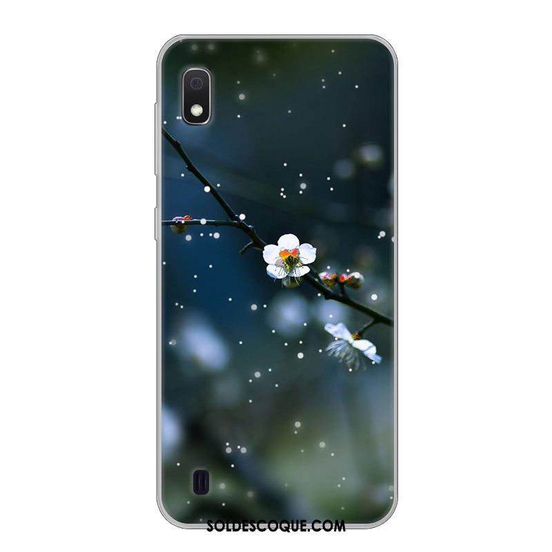 Coque Samsung Galaxy A10 Étui Protection Blanc Étoile Téléphone Portable En Vente