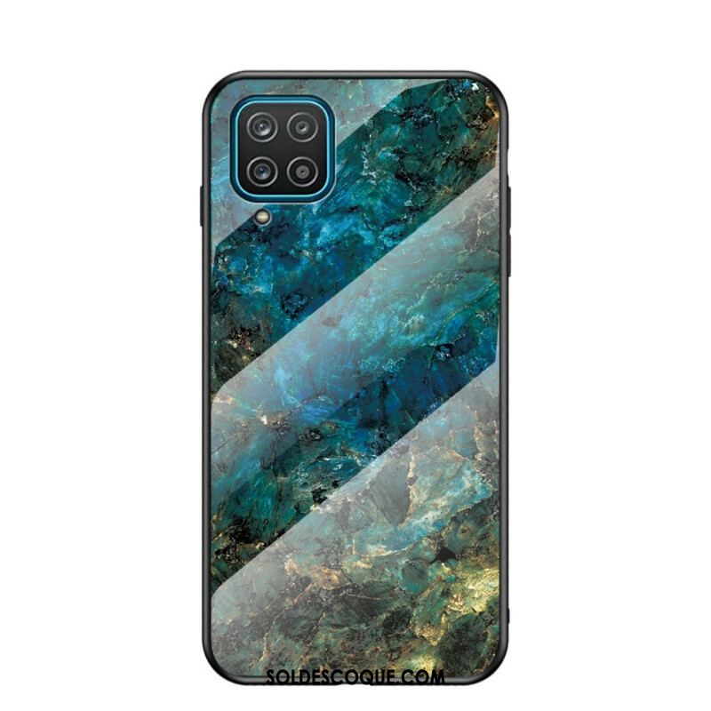 Coque Samsung Galaxy A12 / M12 Verre Trempé Premium Color