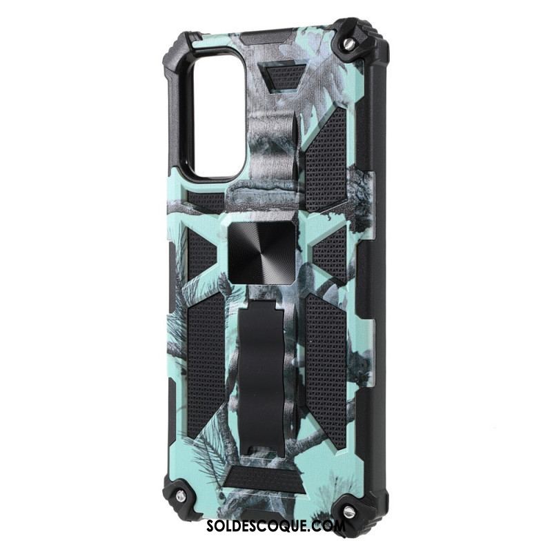 Coque Samsung Galaxy A13 5G / A04s Camouflage Support Amovible