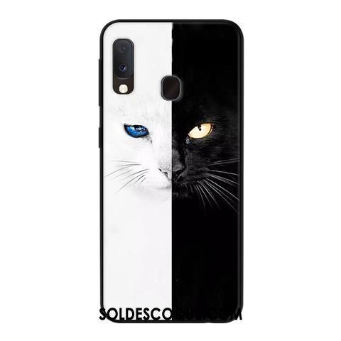 Coque Samsung Galaxy A20e Fluide Doux Étui Délavé En Daim Personnalité Créatif Soldes