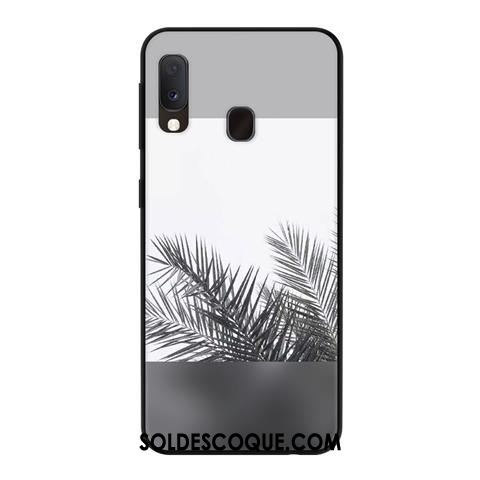 Coque Samsung Galaxy A20e Fluide Doux Étui Délavé En Daim Personnalité Créatif Soldes