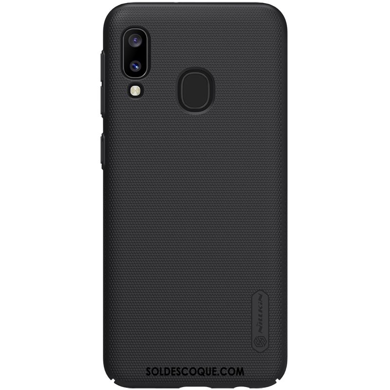 Coque Samsung Galaxy A20e Légères Protection Téléphone Portable Délavé En Daim Étoile En Vente