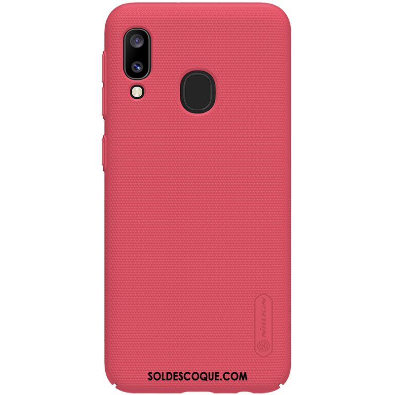 Coque Samsung Galaxy A20e Légères Protection Téléphone Portable Délavé En Daim Étoile En Vente