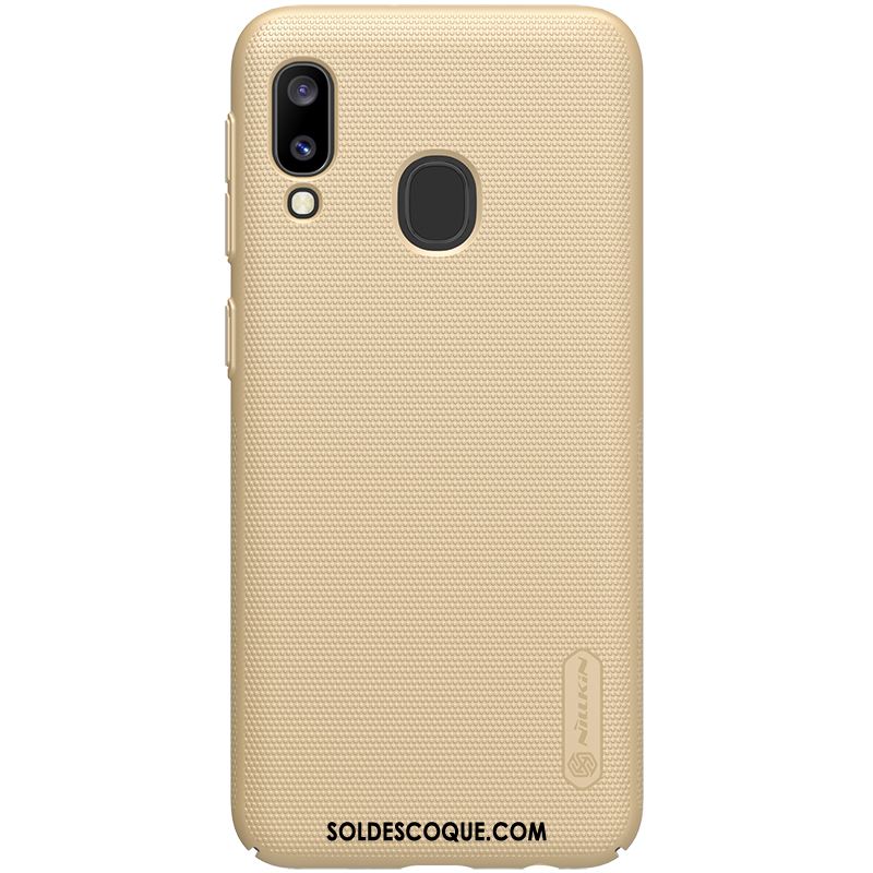 Coque Samsung Galaxy A20e Légères Protection Téléphone Portable Délavé En Daim Étoile En Vente