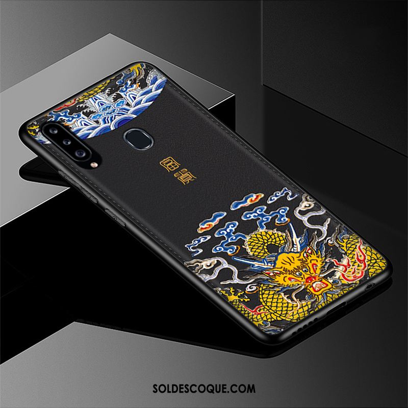 Coque Samsung Galaxy A20s Incassable Personnalité Étui Fluide Doux Tendance Pas Cher