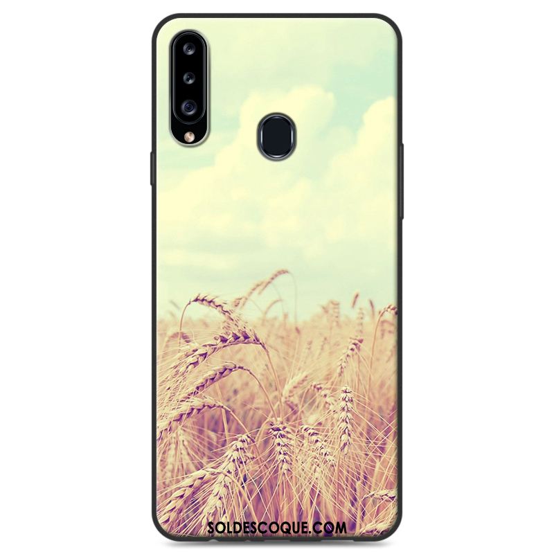 Coque Samsung Galaxy A20s Multicolore Incassable Étoile Téléphone Portable Fluide Doux Soldes