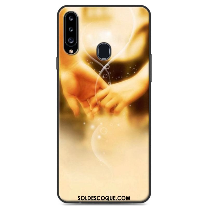 Coque Samsung Galaxy A20s Multicolore Incassable Étoile Téléphone Portable Fluide Doux Soldes