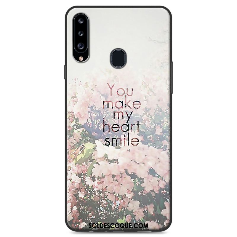 Coque Samsung Galaxy A20s Multicolore Incassable Étoile Téléphone Portable Fluide Doux Soldes