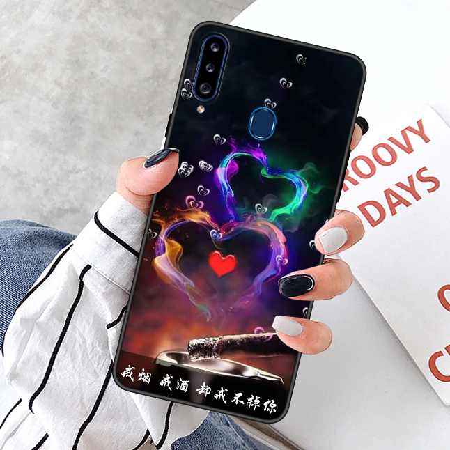 Coque Samsung Galaxy A20s Tout Compris Étoile Fluide Doux Téléphone Portable Personnalisé Soldes