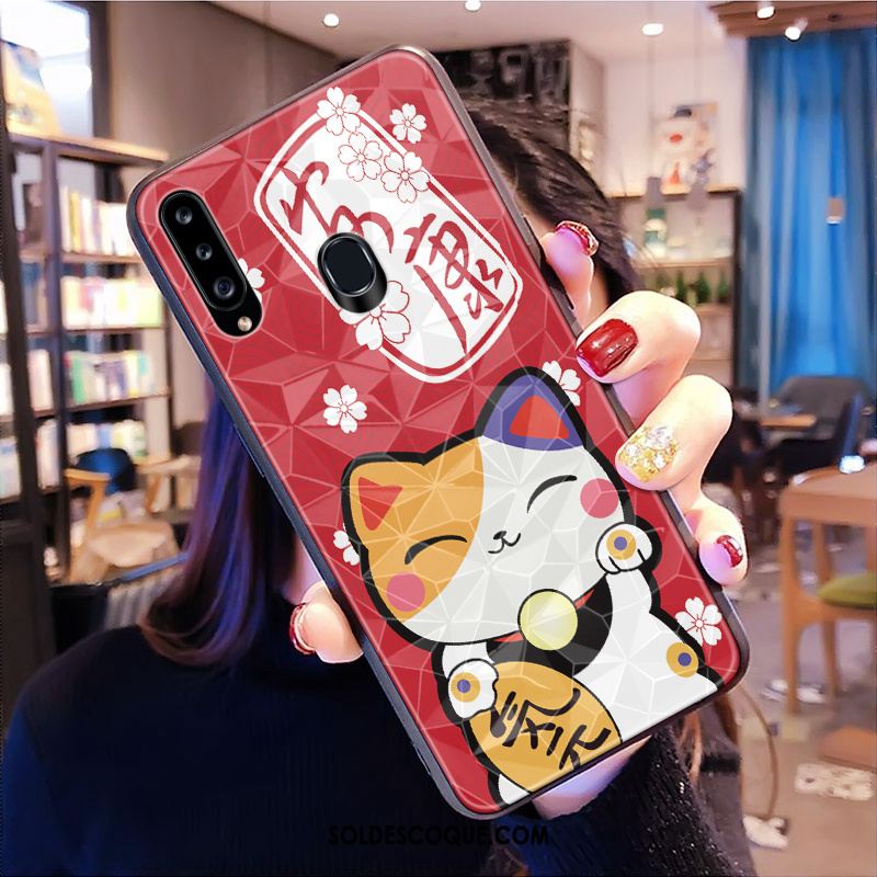 Coque Samsung Galaxy A20s Téléphone Portable Tout Compris Richesse Étoile Chat Pas Cher