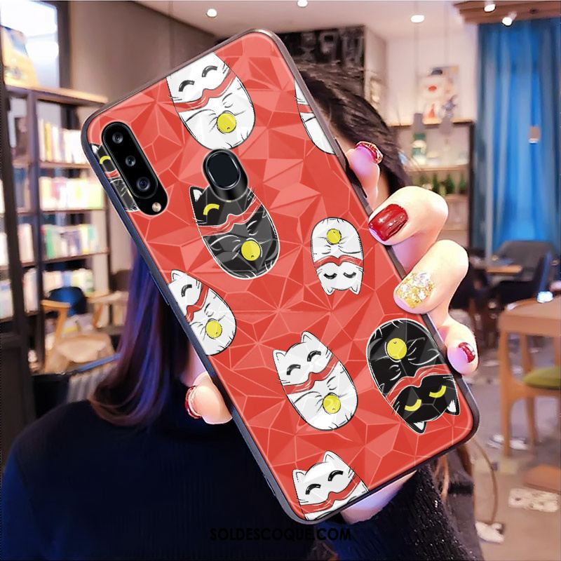 Coque Samsung Galaxy A20s Téléphone Portable Tout Compris Richesse Étoile Chat Pas Cher