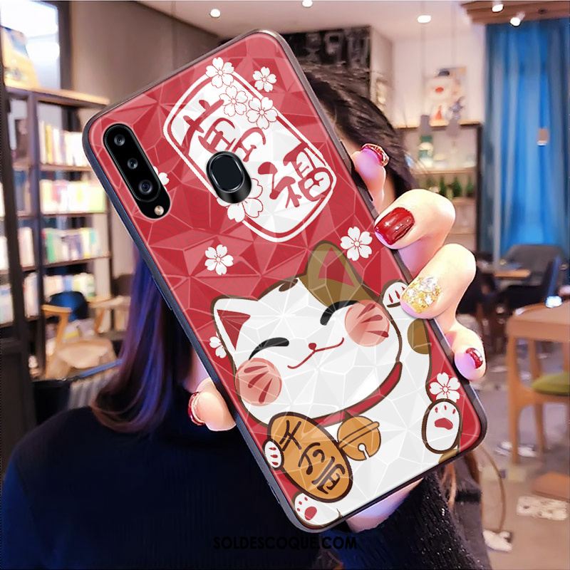 Coque Samsung Galaxy A20s Téléphone Portable Tout Compris Richesse Étoile Chat Pas Cher