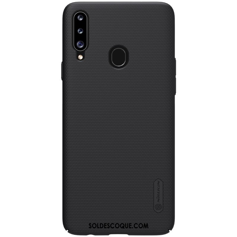 Coque Samsung Galaxy A20s Téléphone Portable Étoile Délavé En Daim Incassable Support Soldes